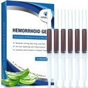 Tratament hemoroizi Supozitor pentru Disconfort Fisura: Natura Hemoroizi Shrinking Gel - Rapid în stare de bine Vindecare Mâncărime Durere Ardere (Aloe, pachet de 6)