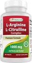 Cele mai bune Naturale L-Arginine L-Citruline comprimate complexe, 250 conte
