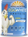 ComertRegele 1 lb Ou Alb Proteina pulbere de Nutritie sursa - 25 Grams Proteina, Construieste Lean Muscle, Dairy Free - Vanilla Cream