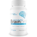 Brain Pro - cel mai bun supliment de suport pentru creier - Premium Brain Memory Support - Natural Brain Health Support - Brain Support pentru femei si barbati - Suplimente de suport pentru creier pentru memorie si concentrare