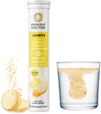 Manuka Doctor Joints* Daily Joint Supplement with Manuka Honey, Vitamina C, Copper & Mangoon to Promove Joint Health, Lemon Flavor, 20 Effervescent Tablets