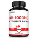 Satoomi NAD Nicotinamidă Ribozidă - NR 1000 mg Supliment - 60 Număr de 30 zile