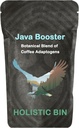 Holistic Bin Organic Mushroom Coffee Java Booster - Mountain Eagle | Adaptogen Coffee Add in with Chaga Mushroom Powder, Shilajit Powder, & Cacao Nibs | Memory and Focus Supplements for Adults