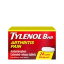 TYLENOL Artrita Durere Capetelor Push & Turn Capac 24 ea (Pachet de 3)