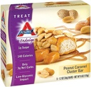 Atkins Peanut Caramel Cluster Bar, Desert Favorite, High in Fiber, 3g Net Carb, 1g Sugar