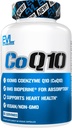 EVL mare absorbţie CoQ10 100mg - Advanced Antioxidant Coenzime Q10 Supliment pentru sănătate Brain Support Producţie de energie şi îmbătrânire sănătoasă - CoQ10 cu Bioperine Health Supplement