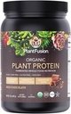 SOTRU Organic Vegan Proteine pulbere - alimente integrale, plante pe bază de proteine pulbere cu super-alimente verzi, enzime și probiotice - USDA Certified Organic, Non-GMO, Gluten-Free - Ciocolata 18.5 oz, 21 Serviri