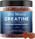 Creatin Monohidrat Gumries 5000mg pentru bărbaţi şi femei, Masticuri Creatină Monohidrat pentru forţă musculară, energie Boost, supliment de pregătire prealabilă (120 Conte) - Aromă de Berărie mixtă