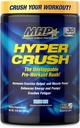 Maximum Human Performance MHP HYPER CRUSH Pre Workout energy drink creatine beta alanină oxid nitric pompă citrulină AKG 30 Servings, Blue Ice, 14.88 Ounce