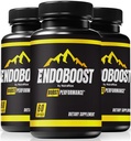 (3 ambalaj) Endoboost pentru bărbați - (oficial) Performanță endoboost, Endo Boost Suplimente, Endoboost Boost Capsule, Endoboost Recenzii pentru sănătate pastile Pro Formula avansată (180 capsule)
