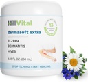 HillVital Eczema Cream pentru copii - Hidratare Histurizer pentru adulți, Herbal Baby Eczema Relief, Itch Relief Hives Tratamentul, Anti Itch Lotion și Seborrheic Dermatita Balm 8.5 fl oz