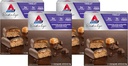 Atkins Endulge Ciocolata Caramel Mousse Bar, Desert Favorite, 1g Zahăr, High in Fiber, 5 Conte (Pachet de 4)