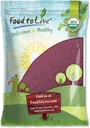 Hrană pentru a trăi organic Black Elderberry Juice Powder, 8 Lire 