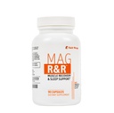 SareWrap Mag R&R - Suport Crampe musculare pe timp de noapte, Suport de somn natural pentru adulții cu glicinat de magneziu pentru Spasm muscular și picioare Crampe de ajutorare, 90 capsule