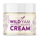 Wild Yam Cream for Hormone Echilibru - Wild Yam Root Moisturizer with Chaste Tree Berries & Red Clover - Shea Butter Moisturizer for Hormonal Balance - Enriched Wild Yam Root Cream for Women (2 oz)