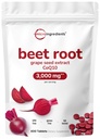 Sfeclă rădăcină 3000 mg cu extract de semințe de struguri & CoQ10, 400 comprimate 