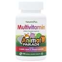 NaturasPlus Parada Animalelor Multivitaminele masticabile pentru copii - 180 comprimate cu model de animale - Arome naturale asortate - Vegetarian, Gluten gratuit - 90 Serviri