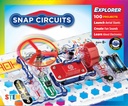 Snap Circuite Jr. SC-100 Electronics Exploration Kit, Peste 100 de proiecte, Full Color Project Manual, 28 Piese, STEM Educational Toy for Kids 8 +