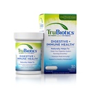 TruBiotics Probiotice pentru Digestive & Immune Health, Suportă Regularitatea și ajută la ameliorarea disconfortului abdominal, gaz și balonare, 2 Studii Probiotice Studiate clinic, Plus Prebiotice, 30 Capsule