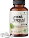 Futurebiotics Longjack Tongkat Ali Extra Putere Energie & Rezistenta Suport - non-GMO, 90 Capsule vegetariene