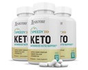 Laboratoare justifiate (3 ambalaj) Pastilele Keto ACV Speedy 1275MG Formulat cu cidru de mere Oţet Keto suport Blend Alternative la Gumries 180 capsule