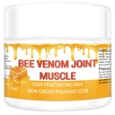 Terapia organică a albinelor Venom Ser, crema profesională de eliberare articulară și musculară și osoasă - 24 de ore Soothing eliberare eficientă pentru spate, gât, mână, picior, genunchi, mușchi, umăr, Hip, nerv