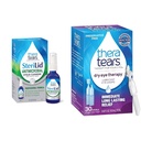 TheraTears SteriLid Eyeleid Cleanser and Dry Eye Terapia Lubricant Picături Ochi Bundle, 2 fl oz și 30 flacoane