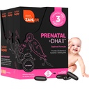 Zahler Vitamina prenatală cu DHA & Folat - Suplimente DHA & Multivitamine prenatale pentru mamă și copil - Vitamine prenatale prenatale DHA Kosher cu fier, Pre Natal Softgels (180 Count (Pachet de 1))