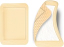 50 buc Bandaje mari adezive 4 x 3 inches Elastic Adezive Rana Bandaj dressing Bandaj mare Rana primul ajutor Bandaje, Culoare piele