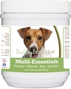 Rase sanatoase Jack Russell Terrier Multi-Essentials Pulbere pentru câini - un supliment ideal de vitamine, minerale si antioxidanti pentru cainele tau - 8 oz