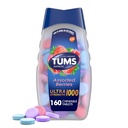 TUMS Ultra Concentraţie Chewable Antiacid comprimate pentru ameliorarea arsurilor la stomac şi acid Indigestie Relief, Asortate Berries - 160 Conte