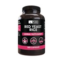INGREDIENŢE ORIGINALE Rice Red Yeast (365 capsule) Fără magneziu sau fillere de orez, întotdeauna pure, verificate