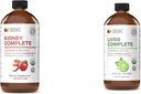 Produse naturale complete Rinichi complet 16 oz & ficat complet 16 oz Bundle
