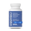 BodyBio Butyrate - Postbiotic pentru sanatate gutoasa, suport digestiv, Bloat, gaz și constipație Relief, Leaky Gut Repair - Calciu, Magneziu + Acid butiric Supliment pentru wellness GI