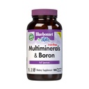 Bluebonnet Multi Minerale Supliment Plus Bor Cupru de magneziu Seleniu Mangan Crom & Zinc Complex pentru femei si barbati - Nu Fier, non-GMO, Gluten-Free - 180 Capsule vegetale