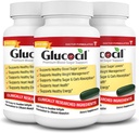 Glucocil – Softgels - Premium Blood Sugar Support - Over 2 Million Bottles Sold - Supports All 3 Blood Sugar Essentials - Since 2008, with Berberine, Proprietary Mulberry Leaf, and More, 3-Pack