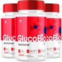 (3 ambalaj) GlucoBio Health and Wellness Support Capsule Gluco Bio Pastile, Gluco Bio Vitamina Naturala Sanatate si Wellness Formula Glycogen Supplement, BioGluco Capsule (180 capsule)