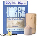 Happy Viking Vanilla Plant Proteine Powder, Create de Venus Williams, 20G Proteine, Low Carb, Keto, Vegan, Gluten-Free, Non-GMO, Superfoods, Complete Meal Support, 1 Canister (24 oz.)