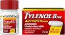 Tylenol 8 Ore Artrita Dureri Tablete cu Acetaminofen pentru dureri articulare, 24