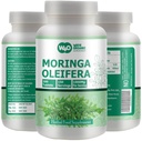 Capsule cu pulbere de frunze Moringa (tablete) - 300 pastile, 150 serviri, 1000 mg (1 ambalaj)