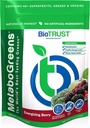 BioTrust Metabo Greens Superfood Powder - Super Greens Powder, Fruit & Veggie Blend with Clinic Studied Spectra - Non OMG, Soy Free, Gluten Free, Dairy Free, Energizant Berry Flavor (30 Servings)