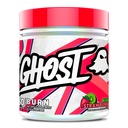 Pudră de management al greutății GHOST Burn, căpșuni Kiwi (60 de serviri) - supliment de suport metabolic și energetic pentru bărbați și femei - Cafeină naturală, L-Carnitină și L-Tyrosine - Soy & Sugar-Free, Vegan