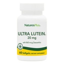 NaturasPlus Ultra Lutein 20 mg - 60 Softgels - Suport nutritional pentru functia ochilor sanatosi - 60 Serviri