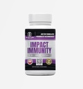 IMPACT IMUNITY 12-IN-1 Imunity System Support with Elderberry, Vitamina C, B6, B12, Riboflavin (B2), Zinc, D3, Querbetin, Tiamin Fisetin, L-Leucine & Probiotic-Made in USA- (90 Count)