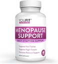 Menopauza capsule de relief pentru femei - Menopauza naturale Suplimente pentru femei - Ziua completa si noapte Menopauza suport - Reduce Flash-uri fierbinți, stres, transpirații nocturne - 30 Serviri