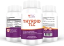 TLC tiroidian - Formula de suport tiroidian all-in-one cu iod, seleniu şi maganese (120 capsule vegetariene)