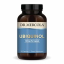 Dr. Mercola Ubichinol - 150 mg Ubichinol - Susţine producţia de energie - Supliment antioxidant - non-GMO, gluten-free şi soia - 90 capsule (90 Servings)