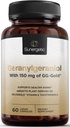Sunergetic Premium Geranilgeraniol Supliment - GG-Gold 150mg cu DeltaGold Vitamina E Tocotrienols- Annatto Derived GG pentru utilizatori Statin, Heart Health & CoQ10 Production - 60 capsule
