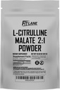 L Citruline Malate 2 1 pulbere 300 Grams - Ingredient vrac - Formular gratuit Amino Acid Pre Antrenament Supliment - crud și pur, fără aditivi de Fit Lane Nutrition.