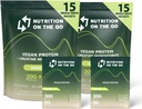 Nutriţie Pe Go Vegan Pachete de praf de proteine de proteine cu Creatină 